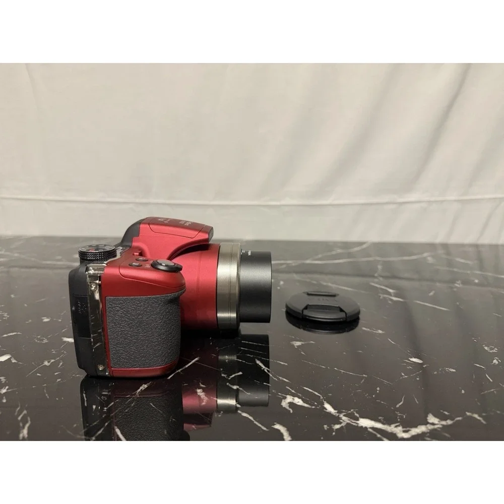 Minolta Pro Shot MN53Z-B 16MP Digital Camera with 53x Optical Zoom In Box -  Red
